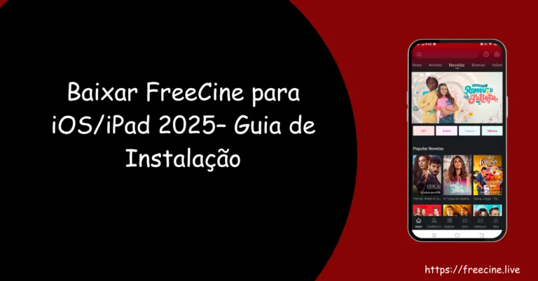 FreeCine para iOS iPad