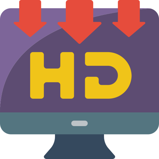 HD Streaming Icon