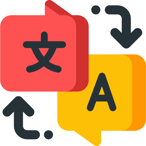 Multi-Language Support Icon