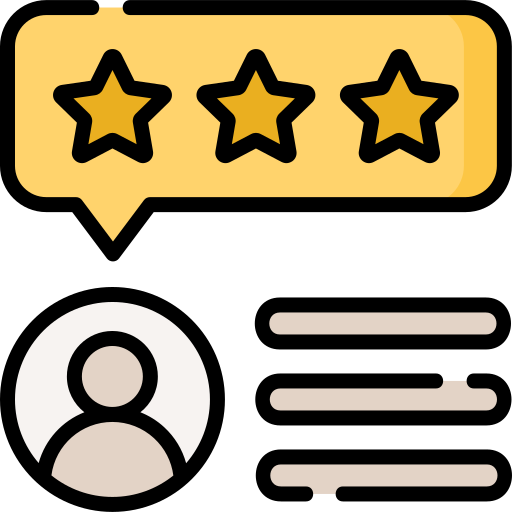 Ratings and Reviews Icon